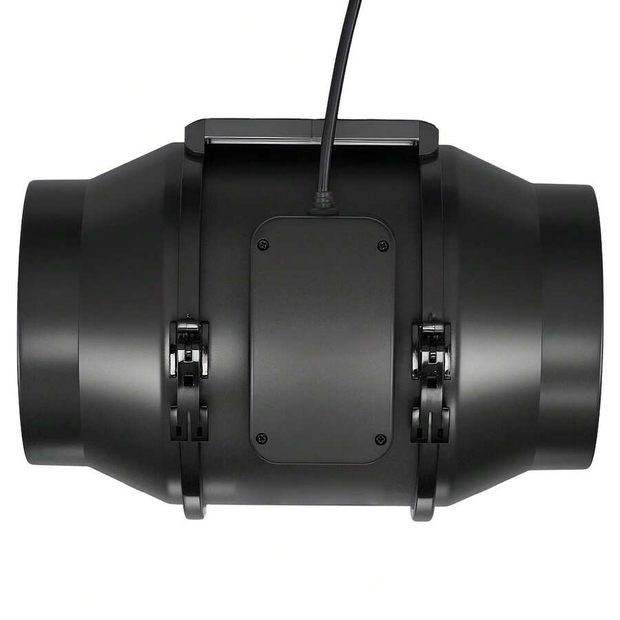 Inline Duct Fan, 6 In Quiet Inline Exhaust Fan, 380 CFM Powerful AC-Motor Ventilation Fans For Cooling Booster, High Air Flow, Vent Blower Fans For Indoor Grow Tents Basement Hydroponics